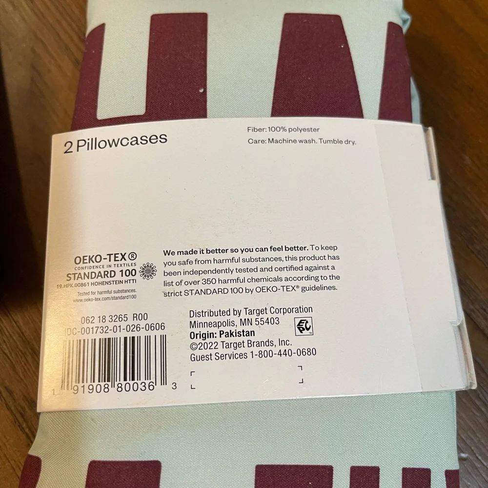 🌸 Bundle of 3 packages‎ Easy-Care Room Essentials Pillowcases NWT